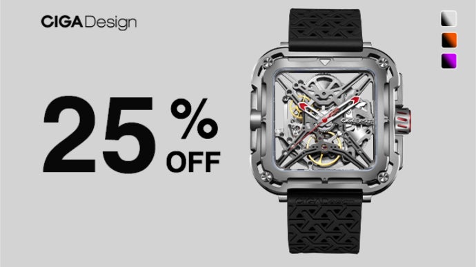 上質な繊細さと大人のタフさを融合。フルスケルトン機械式腕時計CIGA X