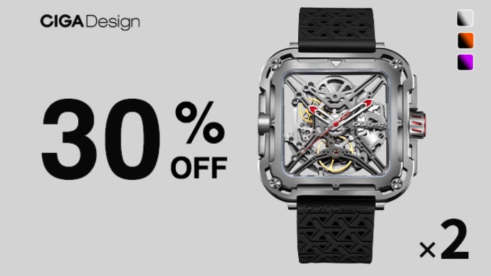 上質な繊細さと大人のタフさを融合。フルスケルトン機械式腕時計