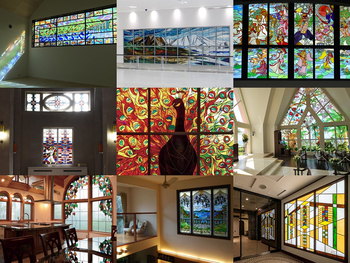 材料と工具がワンセットになった、自宅でできるDIY「ステンドグラス