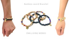 竹刀をビーズにアップサイクル！アレンジ自在の竹ビーズブレスレット制作キット