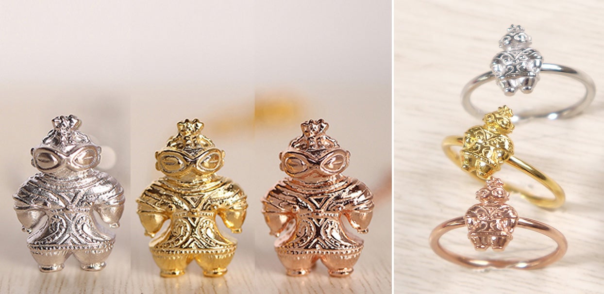 ジュエリー職人がつくる縄文のアクセサリー 熟練の技で切り拓く