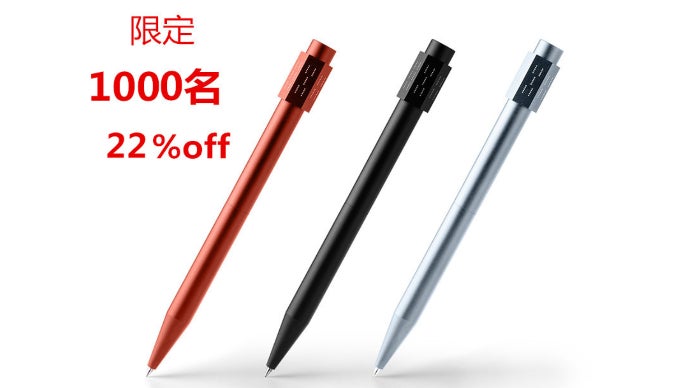 勉強中に回して気分転換！ダイスのフィジェットトイ付きボールペン