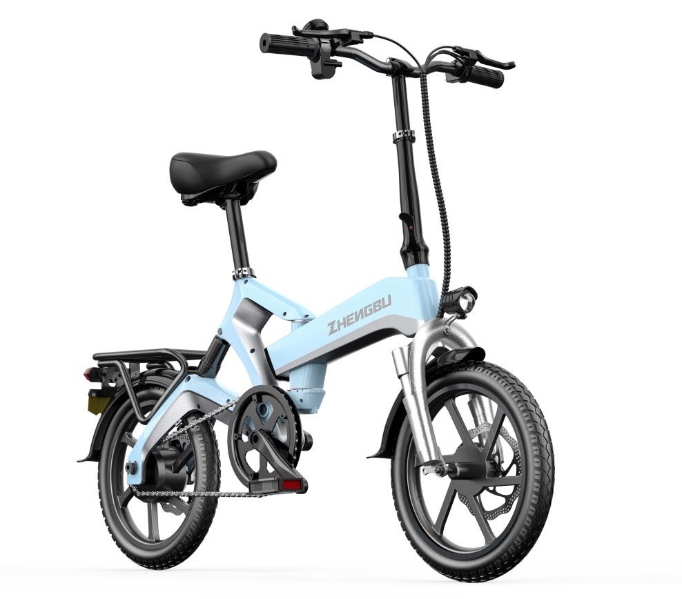 折り畳み式で持ち運び自由なE-bike! 公道走行可能、最新モデルで