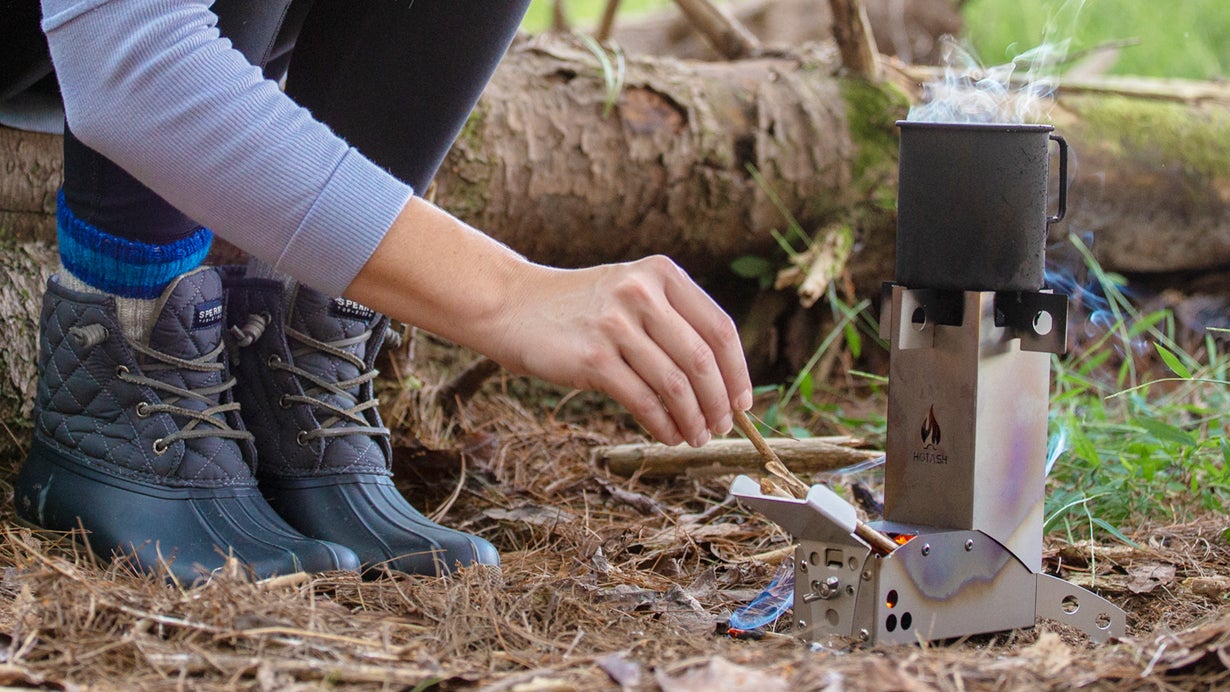 ロケットストーブ（ポータブル・アタッシュケース）※防災にも※