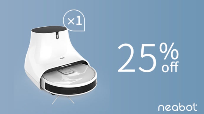 neabot Q11 ロボット掃除機 ホワイト 30日間ゴミ捨てがいらない自動お掃除ロボット「Neabot nomo Q11