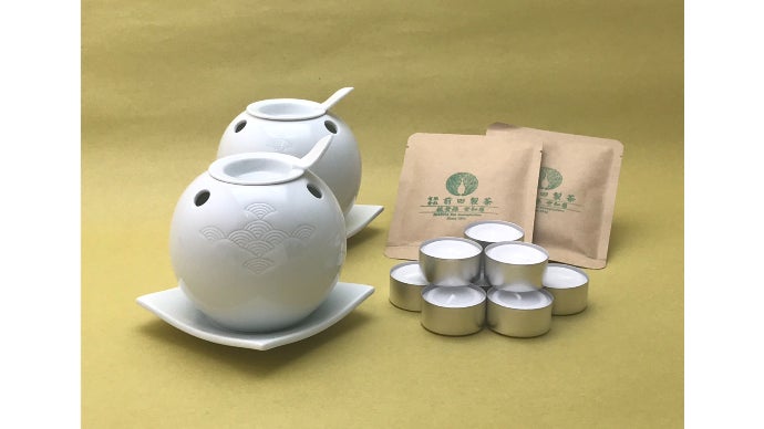 テレワークの休憩や寝室に。自然なお茶の香りと溢れる光が幻想的。三