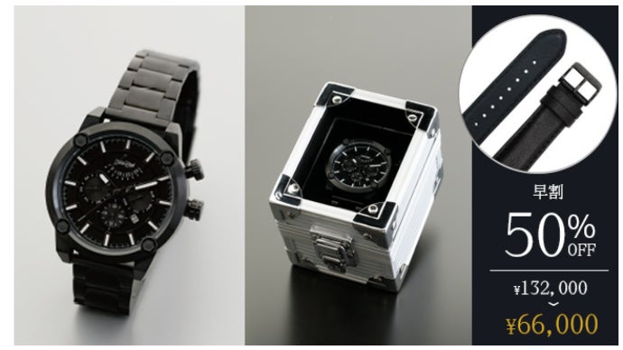 ダメージ加工技術が生んだ経年変化の風格漂うNEWアンティークウォッチ