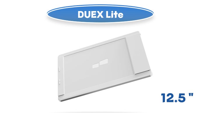 ノートPCと一緒に持ち運びできるデュアルモニター【DUEX Lite＆Plus 