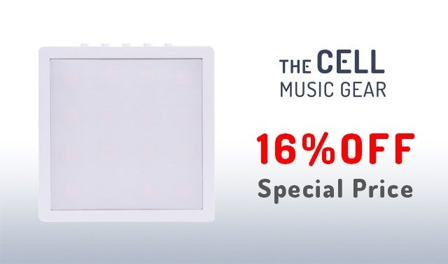 新品未使用品】CMG Cell Music Gear ホワイト MIDIコン 早い