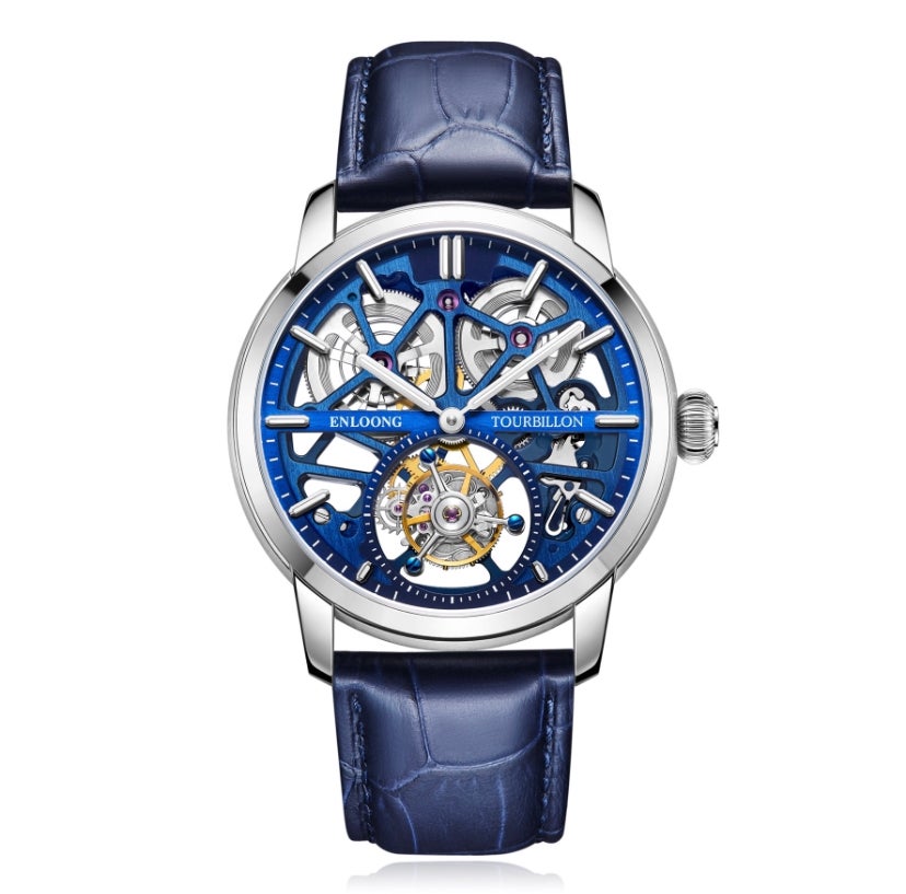 ENLOONG】日本デザインのトゥールビヨン腕時計！渾身の力作がついに