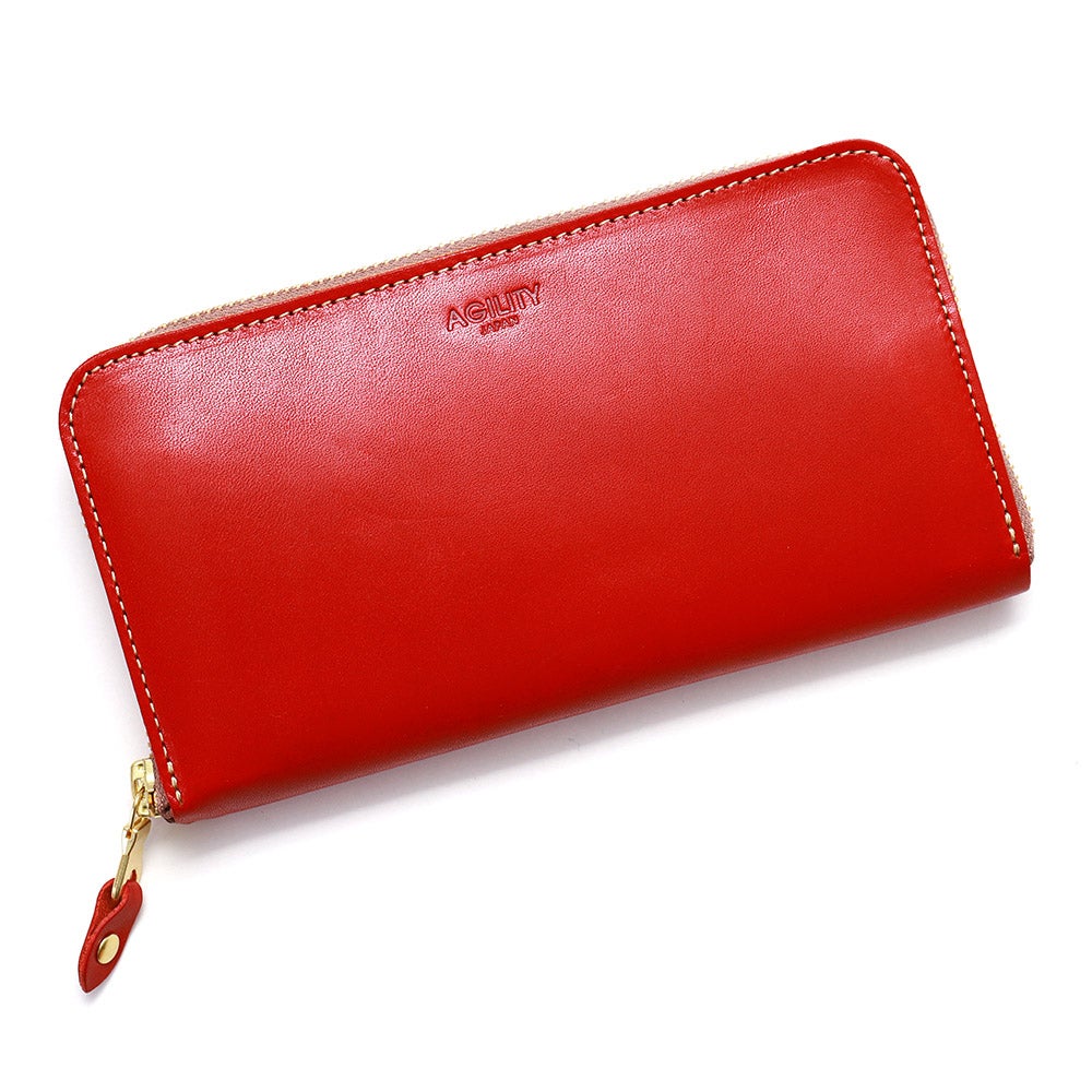 30枚のカードを綺麗に整列 「縦」に並べて収納 大容量長財布『トラント