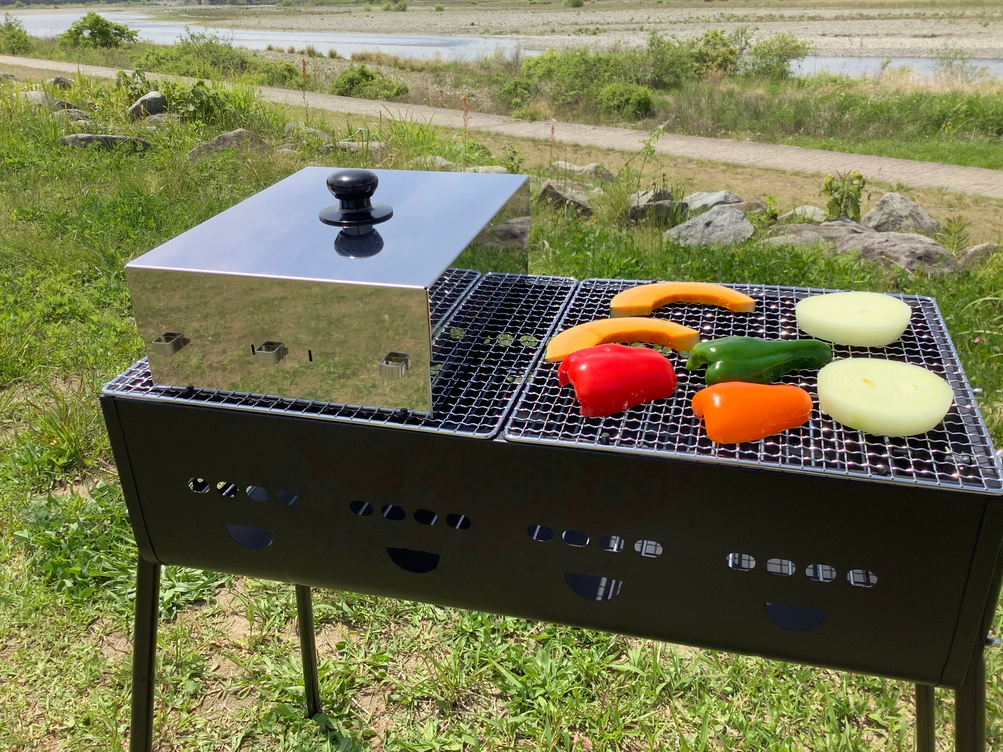 BBQで蓋！？日本の板金屋が本気で考えました。【特許査定済み・登録