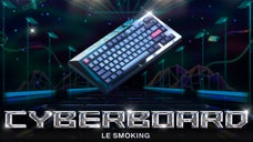 キーボードの頂点へ。枠にハマらない、圧倒的世界観｜CYBERBOARD R2