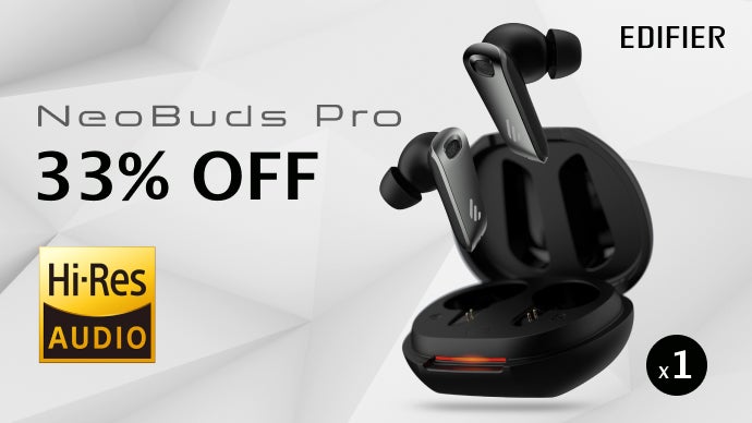 究極の音体験へ。EDIFIER 25周年旗艦イヤホン「NeoBuds Pro 