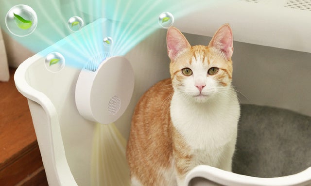 プラズマを利用してトイレに漂うニオイをカット！PurrAir空気清浄機