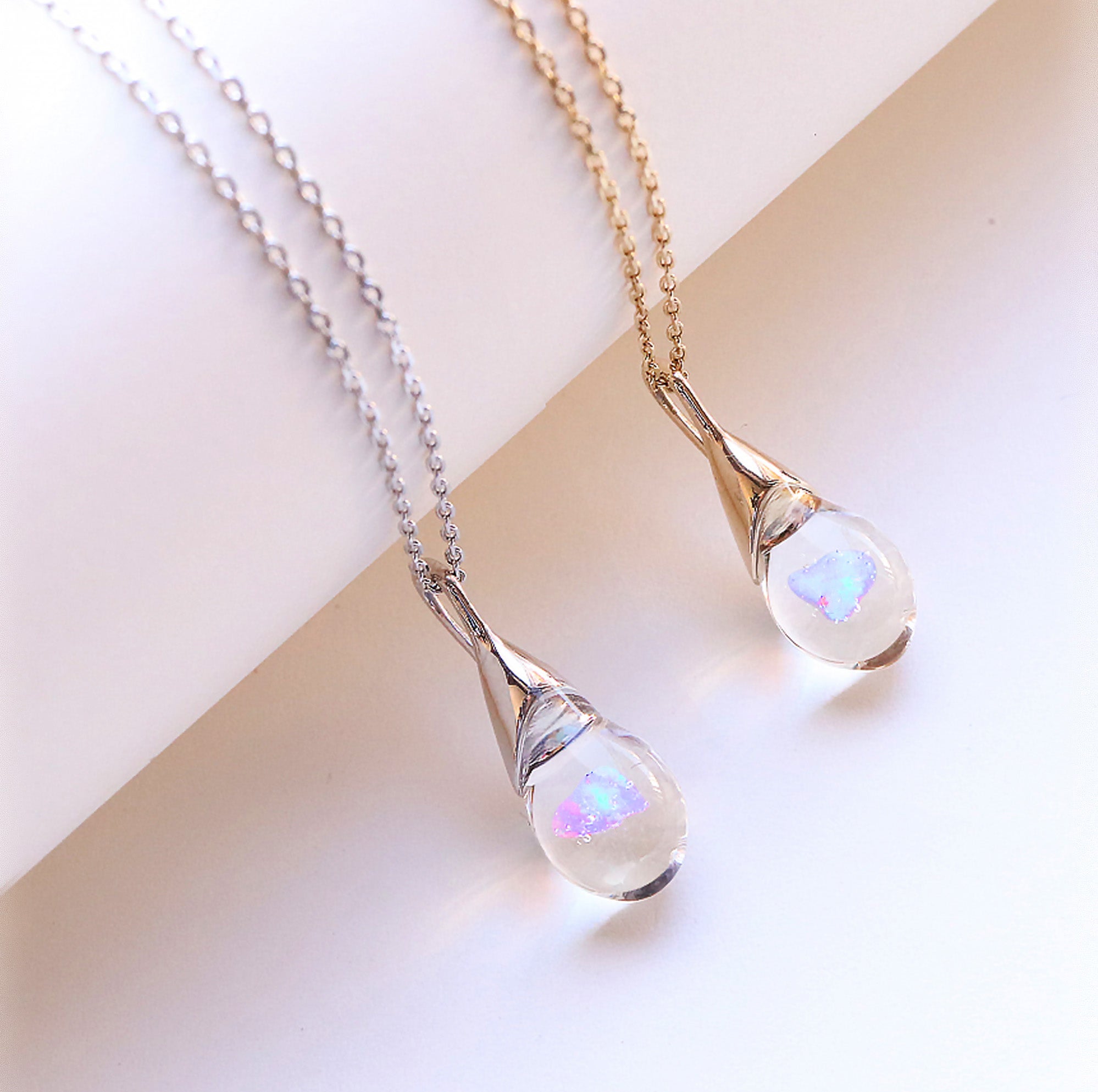 Makuake｜光が織りなす虹色の煌めき！ クリエイテッドオパールの神秘的