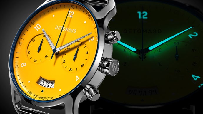 ☆腕時計 オーダーメイド メモリー 黄色（ローマ数字）ver.【送料無料】 楽天市場】日付機能搭載レディース腕時計 ローマ数字 カレンダー 三針