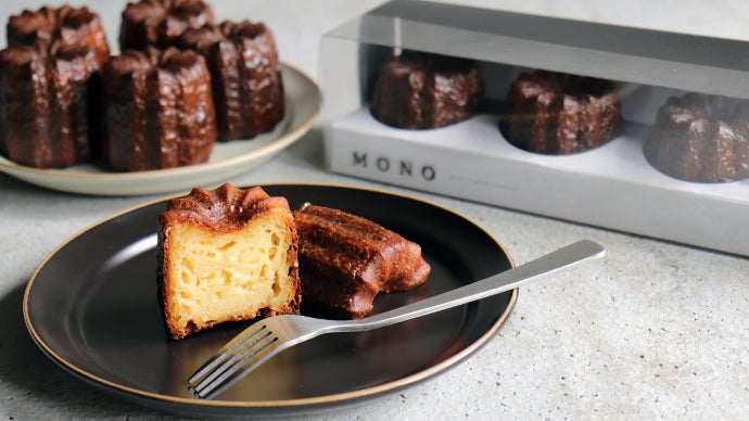 究極の「ガリっ・トロっ」食感！北海道産 米粉のカヌレ【MONO