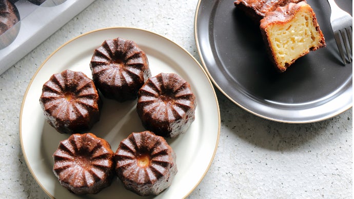 究極の「ガリっ・トロっ」食感！北海道産 米粉のカヌレ【MONO