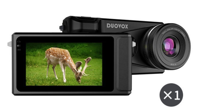 デジタルカメラ DUOVOX NIGHT VISION Mate 2K FDR-AX60 夜間をまるで昼間のように観測可能!カメラ機能付き2Kフルカラー