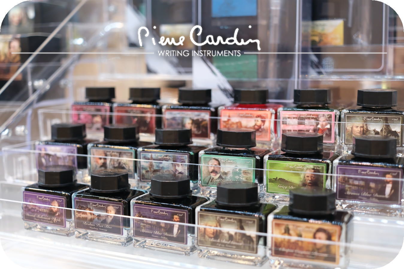 Makuake｜《日本先行販売》 ピエールカルダン ガラス製インク壺【iDUO