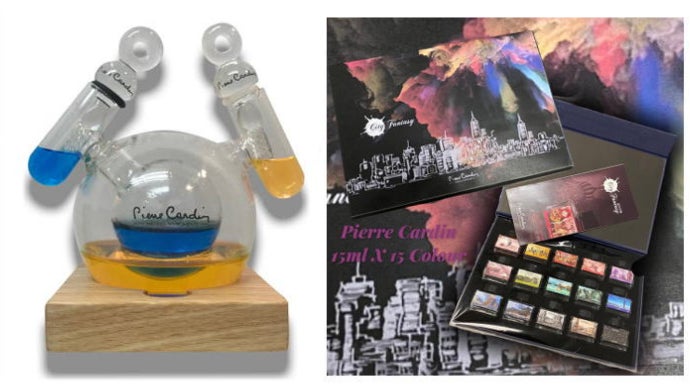 日本先行販売》 ピエールカルダン ガラス製インク壺【iDUO】｜マクアケ