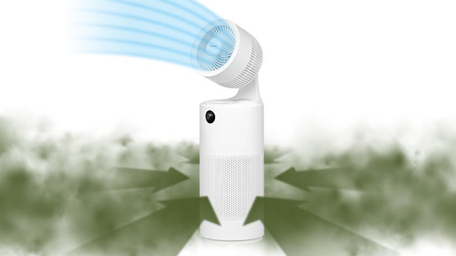 空気清浄機とサーキュレーターをIoTで1つに。清浄した空気を風に乗せ