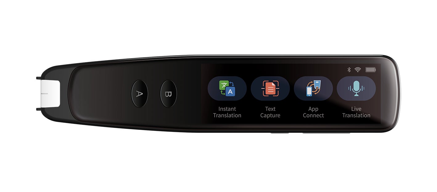 なぞってデジタル化！ペン型翻訳スキャナー「WorldPenScan Go