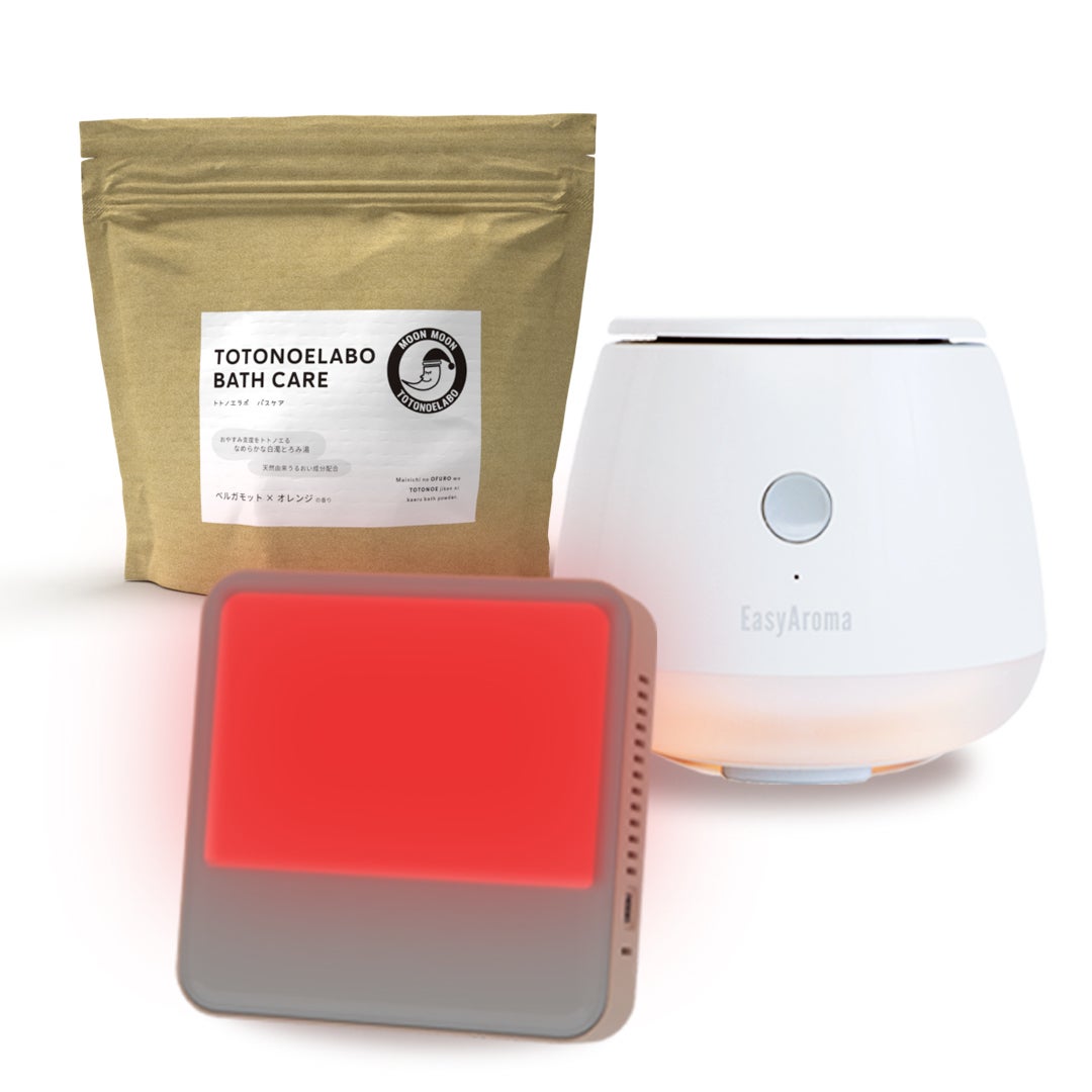 Makuake｜睡眠リズム照明「トトノエライト」+光・アロマ・サウンド生活