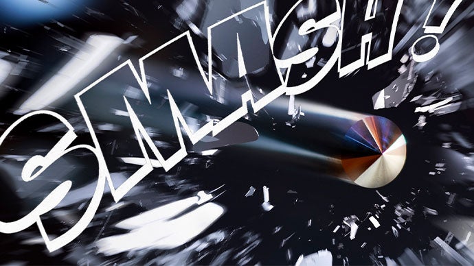 超硬合金　シャフトまで超硬　オ一ダ一品　唯一の飛び　 ダ一ツ　USED フロントガラスを破れる強度！超硬合金の実力を秘めた米国製小型