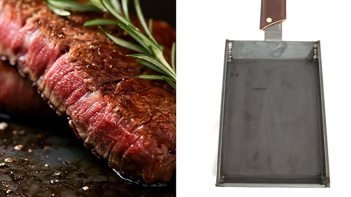 極厚「肉焼き鉄板」なら、お肉がもっと美味くなる！！！｜マクアケ