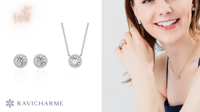 ダイヤの2.5倍輝く奇跡の合成宝石モアサナイト ジュエリー(ネックレス