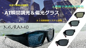 ＭＵＲＡＭＯ「ＡＩ瞬間調光＆偏光サングラス」