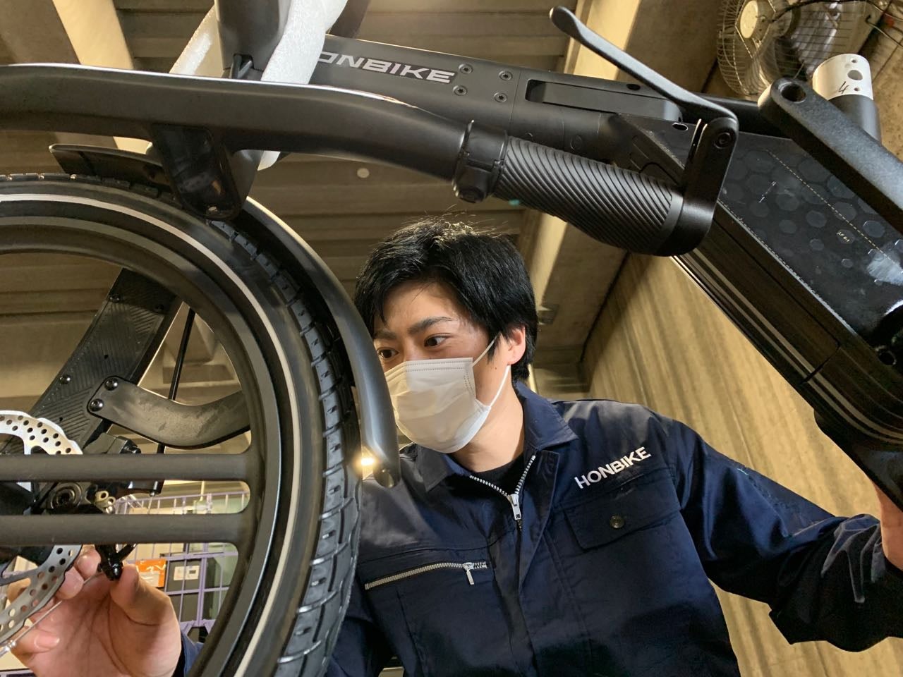 歴代1位HONBIKE【MADE IN JAPAN】始動！アプリロックで盗難防止
