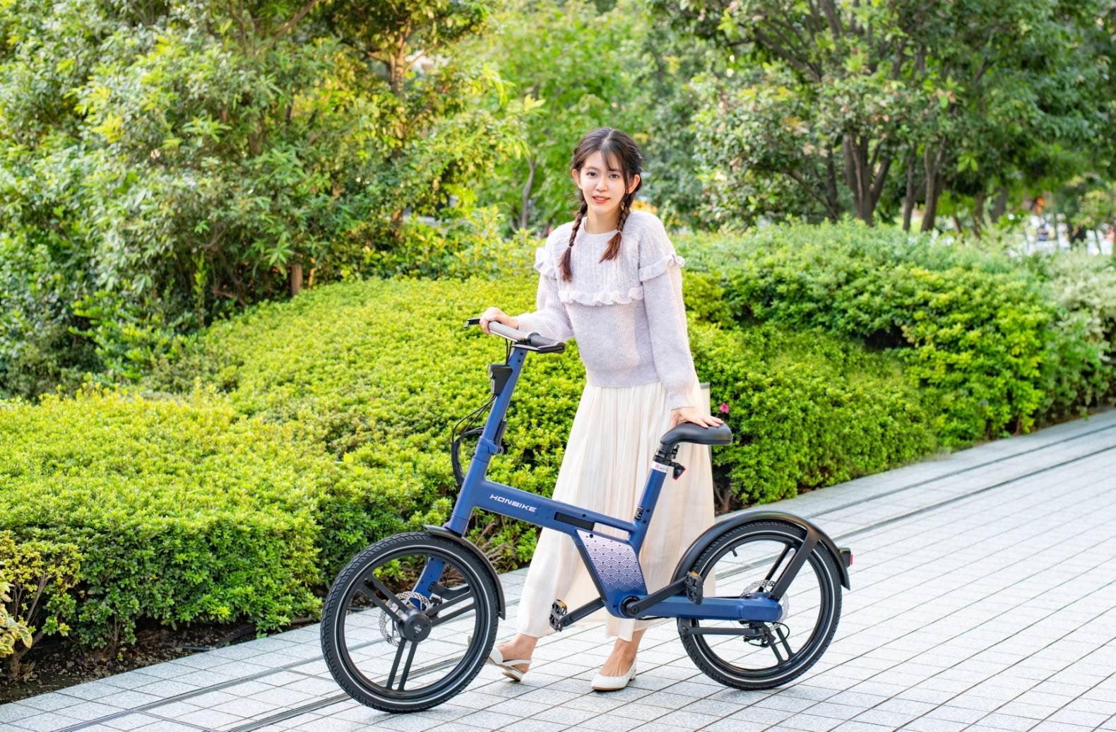 フトロウ　　　HONBIKE 純正バッテリー未使用品　純正自転車ロック付き フトロウ様専用 HONBIKE 純正バッテリー未使用品 純正自転車