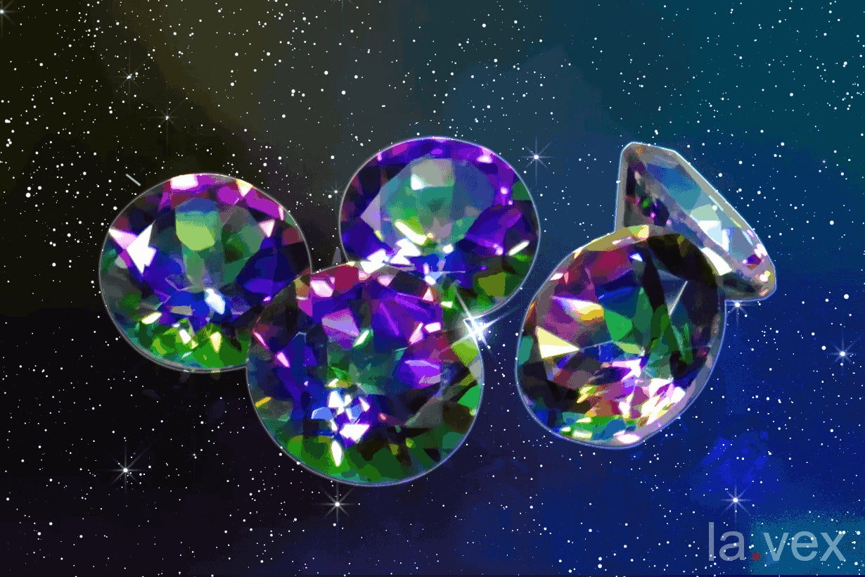 天然 ミスティック トパーズ ネックレス ピアス セット レディース 天然石 お守り フープ 多彩な色合いの魔法の宝石幻想的で美しいミスティックトパーズ