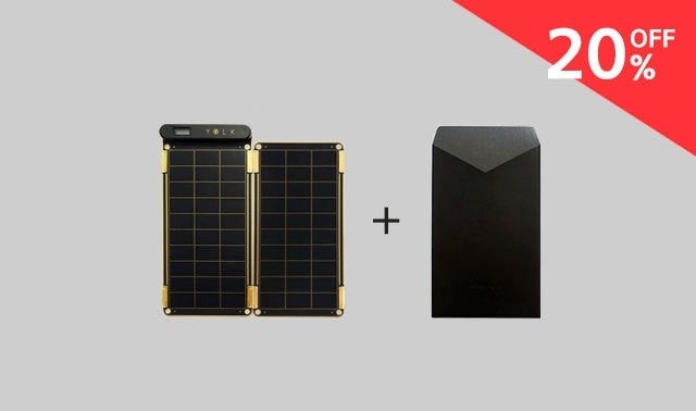 ソーラー充電器 ソーラーペーパー7.5W やか