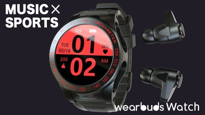 第三弾】イヤホン×スマートウォッチ出入れ簡単3in1WearbudsWatch