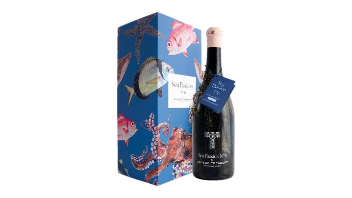 バスク海底熟成ワインSea Soul No.4 熟成赤ワイン Amazon.co.jp: T Crusoe Treasure \Atesorado en el fondo del