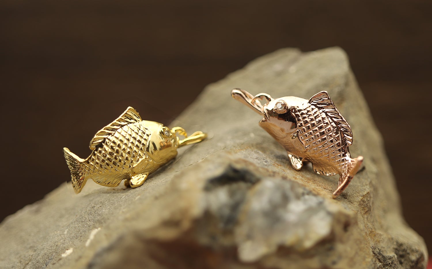 日本のふくもの！皆様にお福分け 鯛金（大金）根付の縁起物