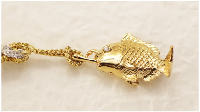日本のふくもの！皆様にお福分け 鯛金（大金）根付の縁起物
