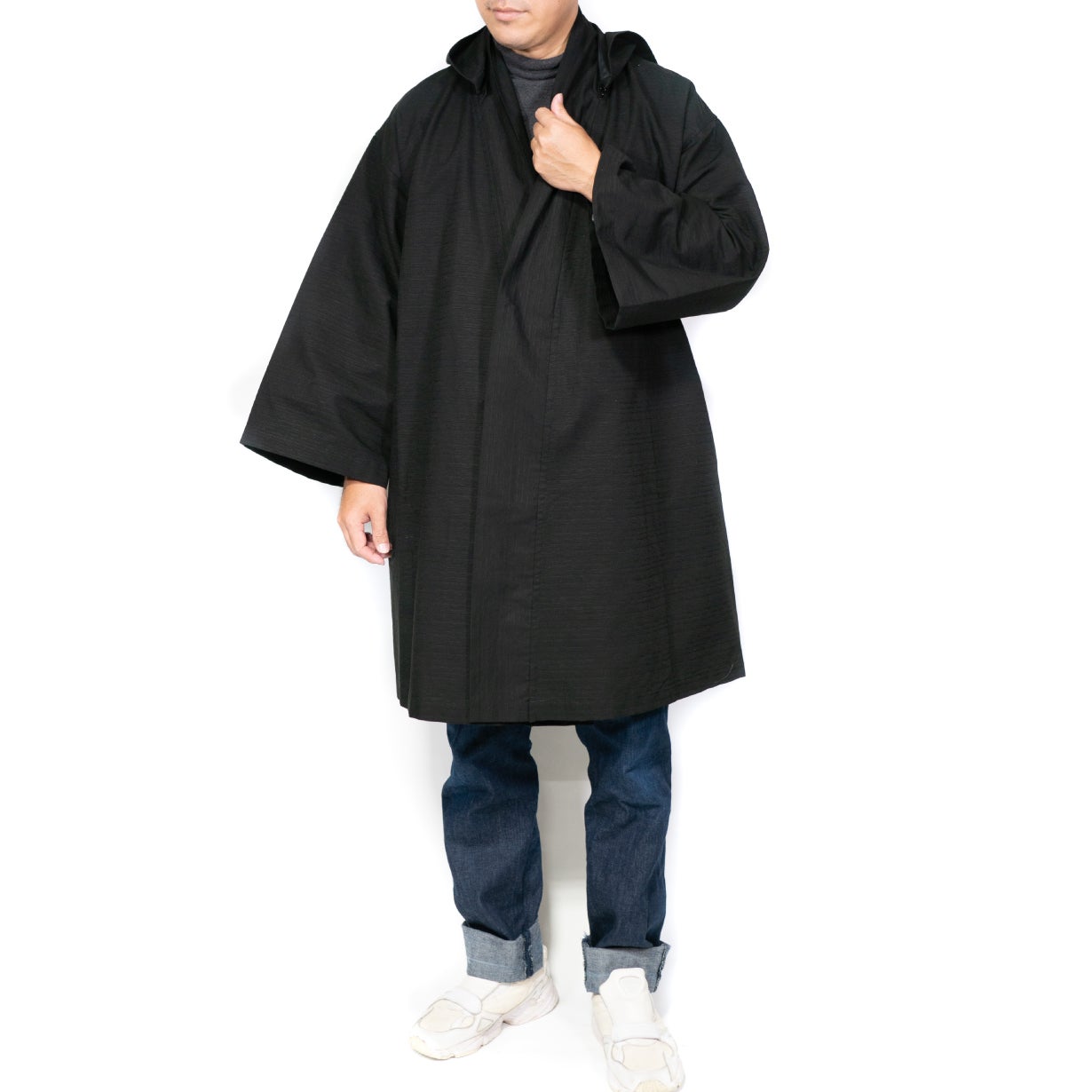 白藤男物五つ紋長羽織からガウンコート 白藤様専用男物五つ紋長羽織からガウンコート