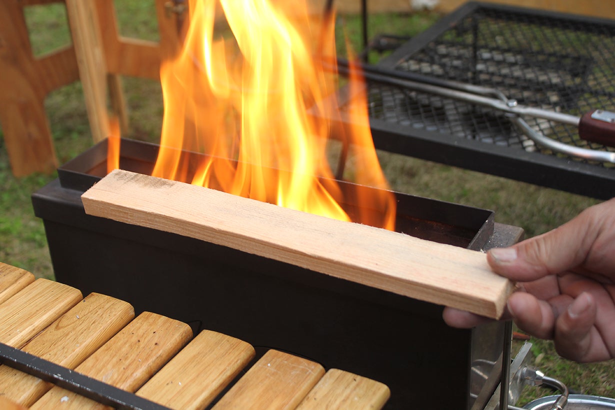☆実用新案申請中☆冬場キャンプの新定番！お湯の出る二次燃焼ストーブ