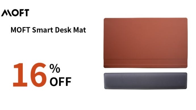 デスクワークに最高の快適さを目指して。「MOFT Smart Desk Mat