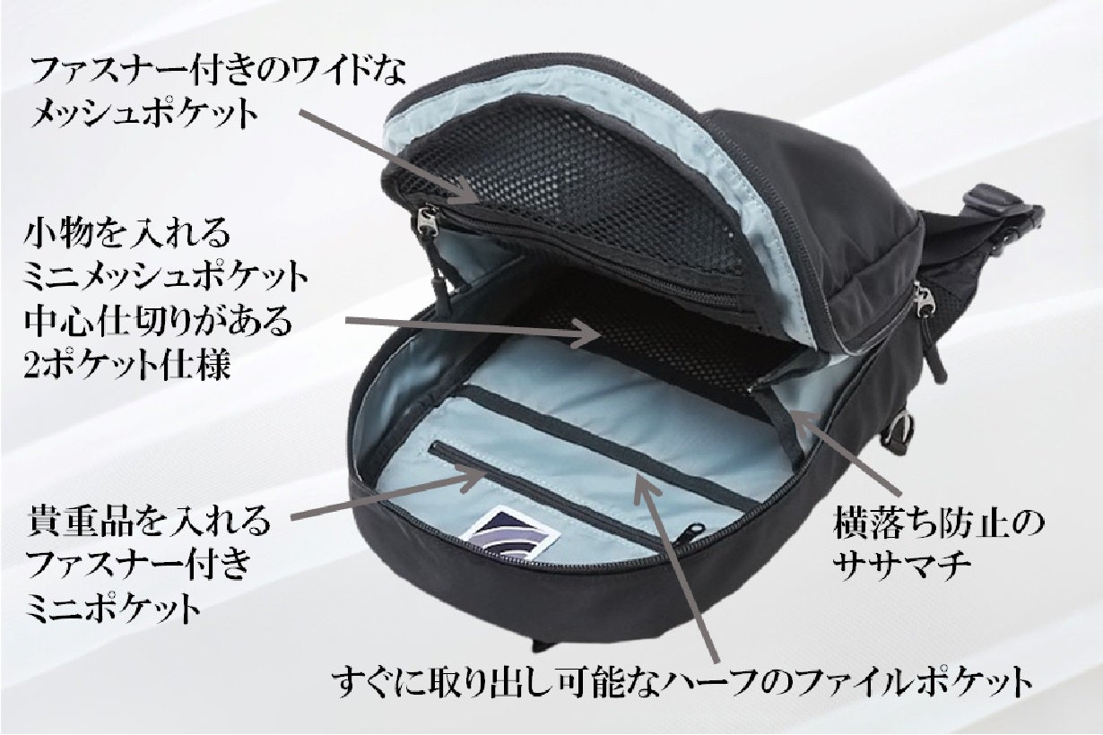 シンプルを追求した無装飾・無印の「クロスボディバッグ」～Airrailの