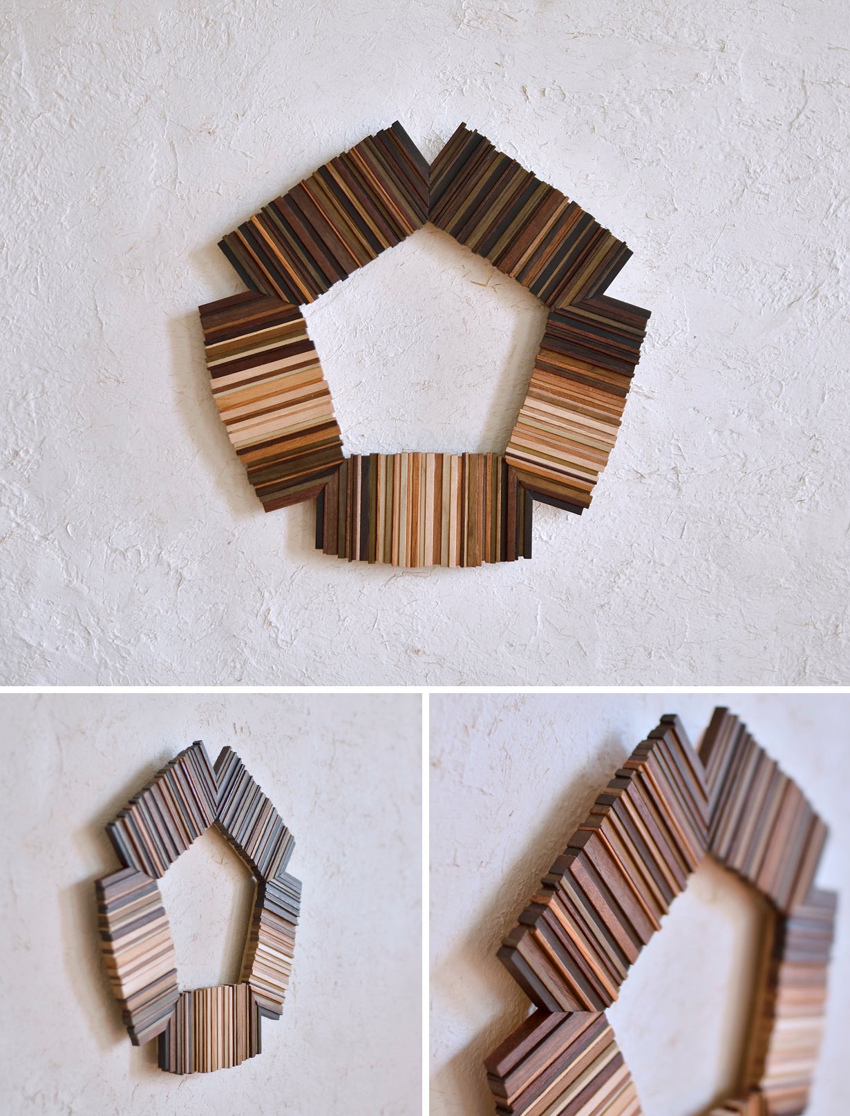 天然木の個性を愛でる！美しい壁掛けアートパネル＜WOOD WALL ART