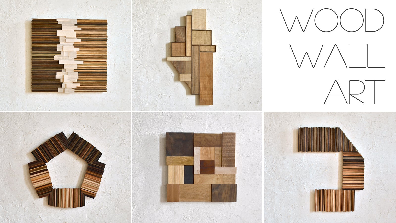 天然木の個性を愛でる！美しい壁掛けアートパネル＜WOOD WALL