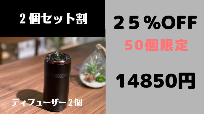AI搭載＆水不要】もう車内の匂いを気にしない！乗った瞬間香りだす