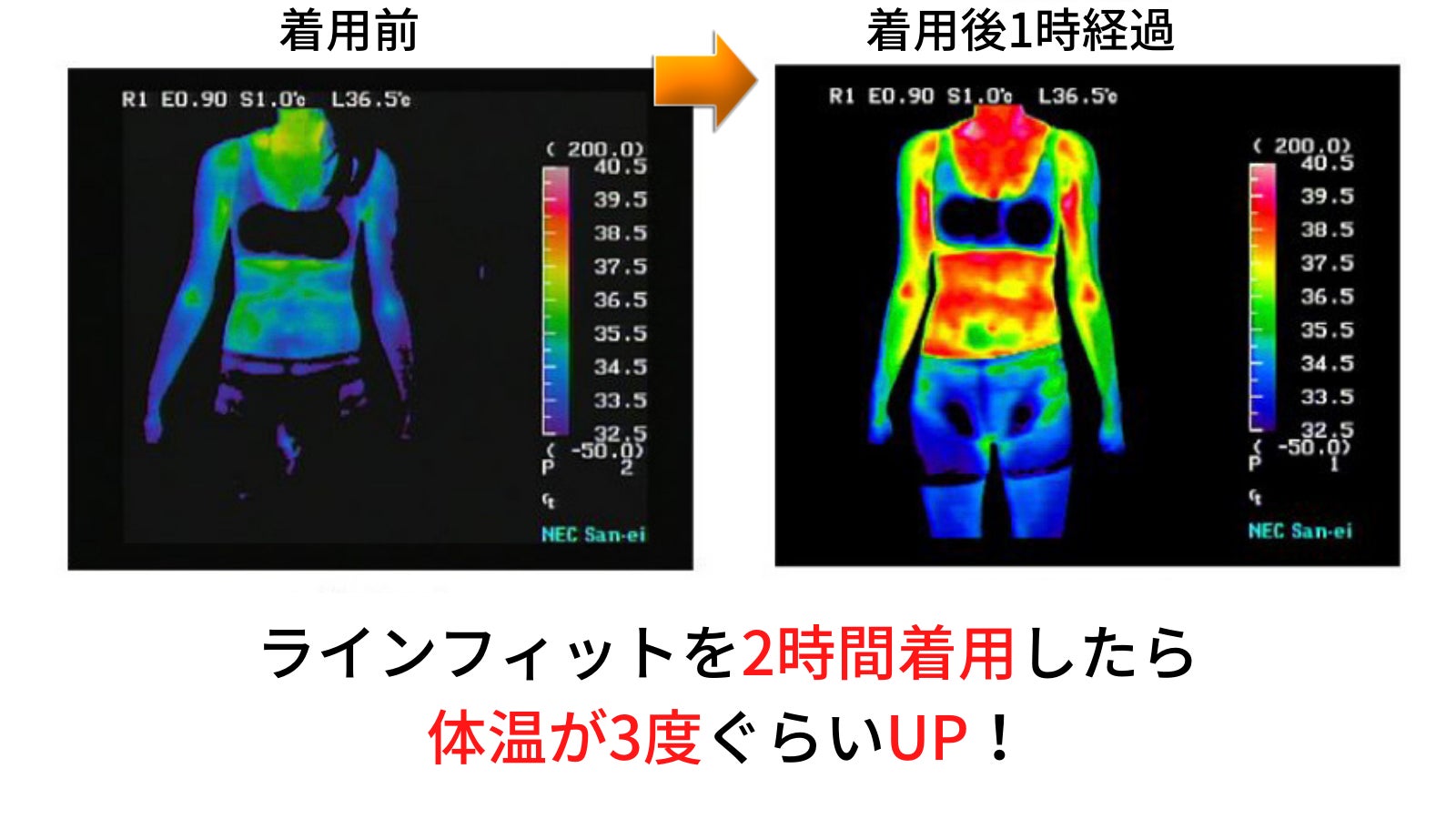 遠赤外線効果！ダイエットサポート補正インナーラインフィット