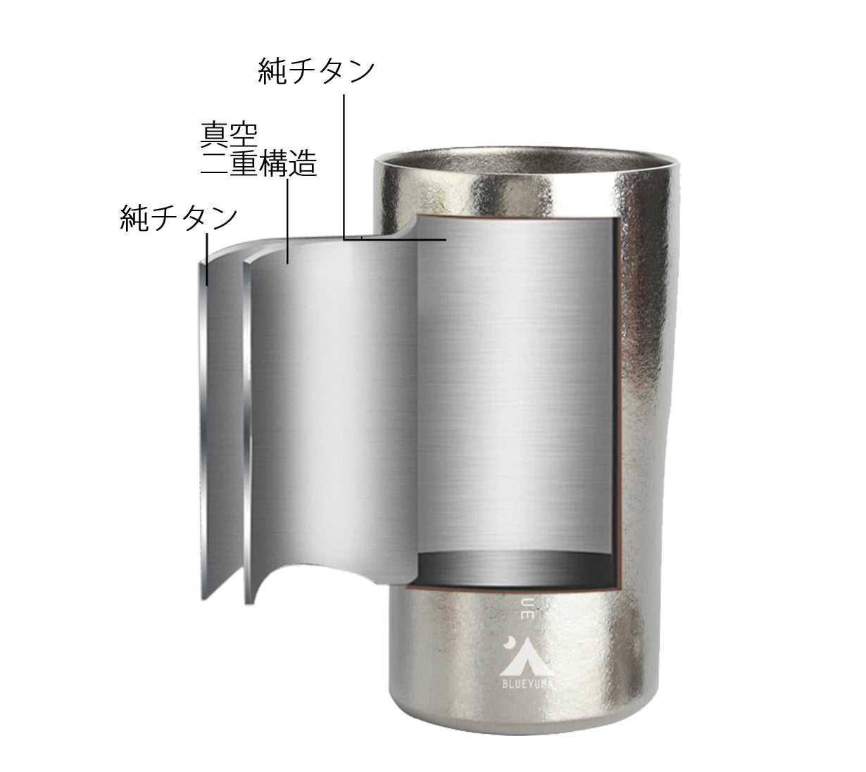 家飲みを格上げする。純チタン製タンブラー「TITANBLUE TUMBLER